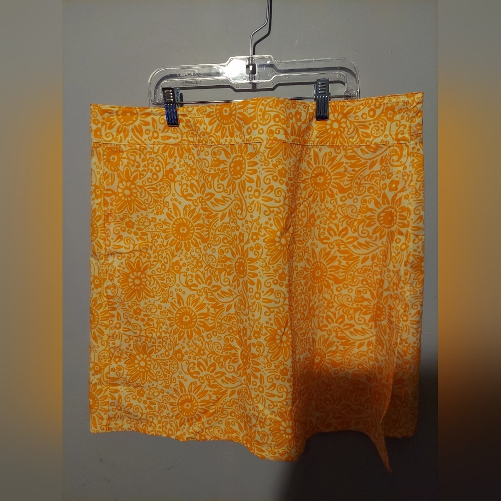 Ripskirt Hawaii Wrap Skirt Tuscan Sunflower Sz XL Tropical Pockets Resort Beach